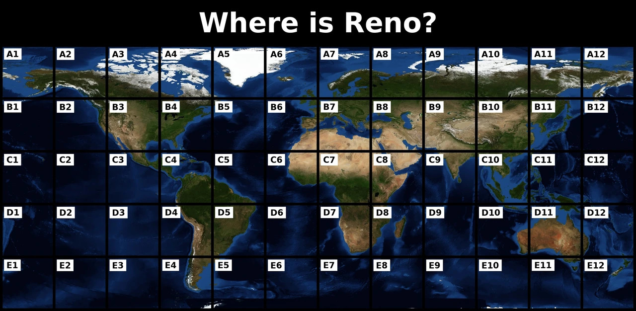 Where is Reno map quiz